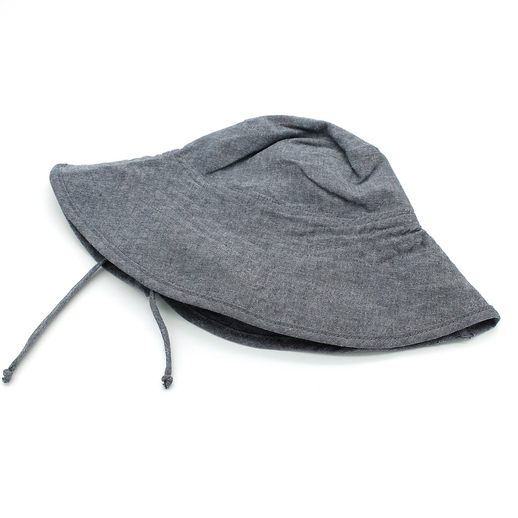 Floppy Denim Sun-Hat